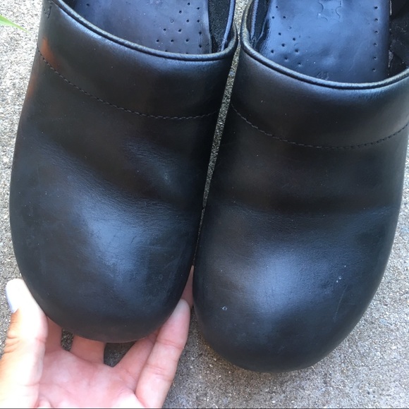 Dansko Black Clogs Size 41 - Picture 6 of 8